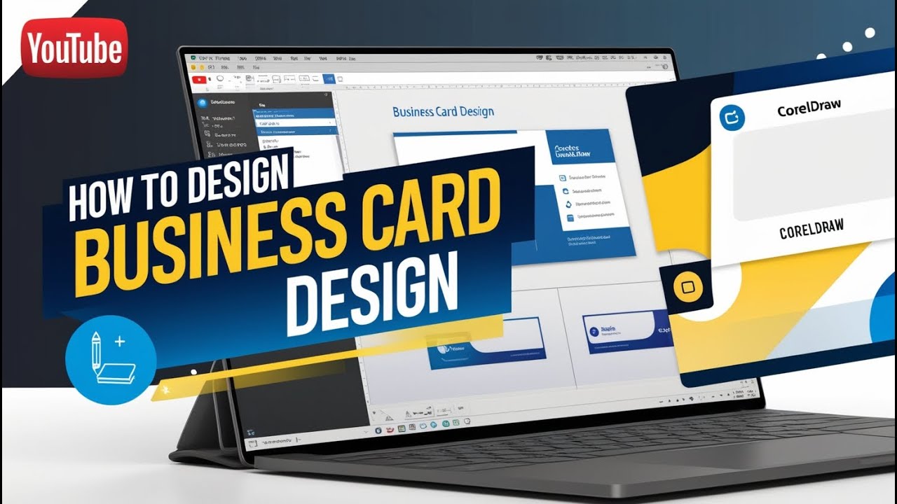 How to Design Business Cards in CorelDRAW | CorelDRAW Tutorial - YouTube