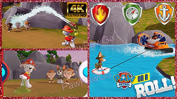 Paw Patrol On A Roll! 4K - Save the Stinky Monkeys - Perfect - PawPawGo