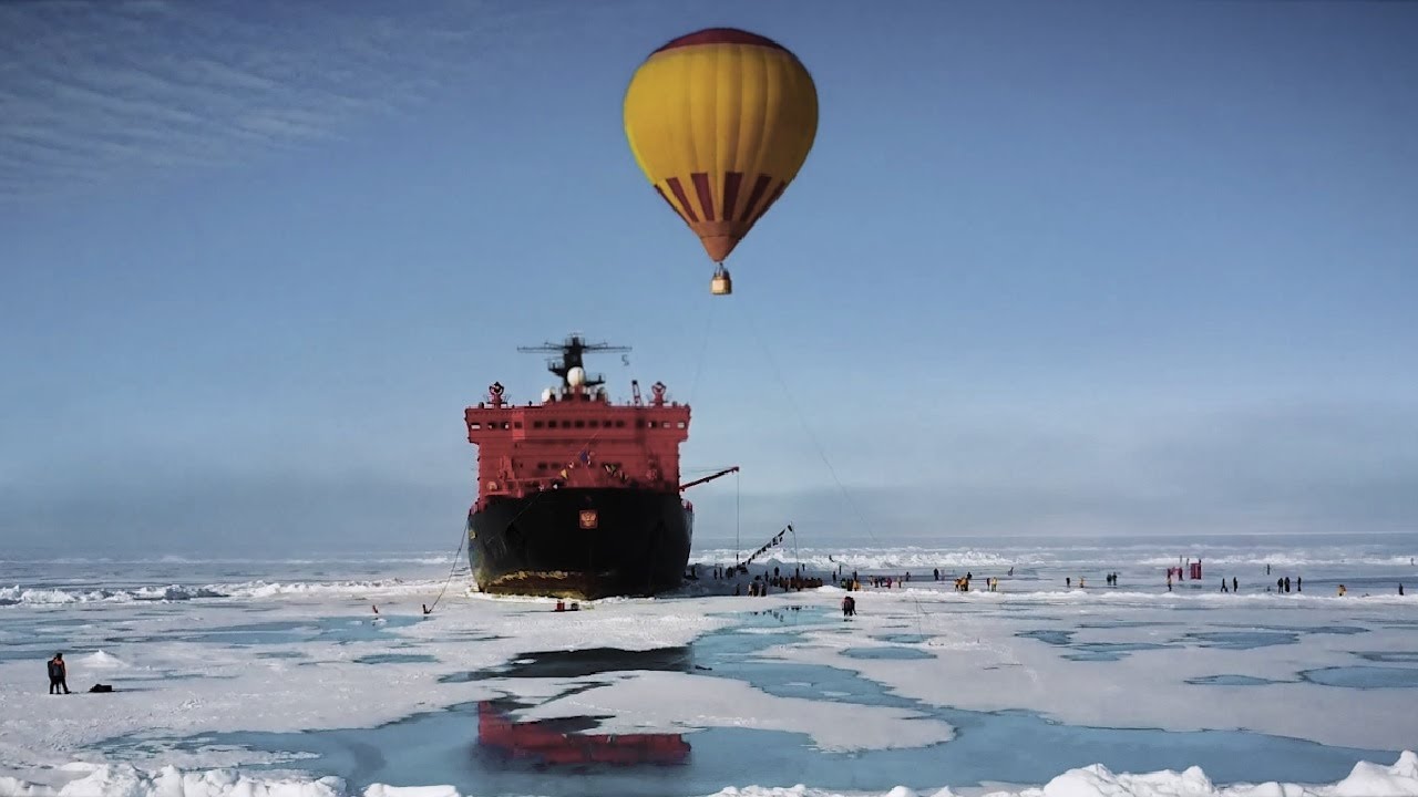 【動画】北極点への船旅