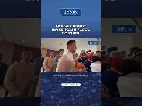 HOUSE CANNOT INVESTIGATE FLOOD CONTROL