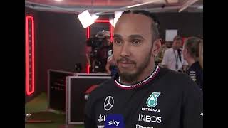 Lewis Hamilton post qualifying interview after a disappointing session in Baku | Azerbaijan GP