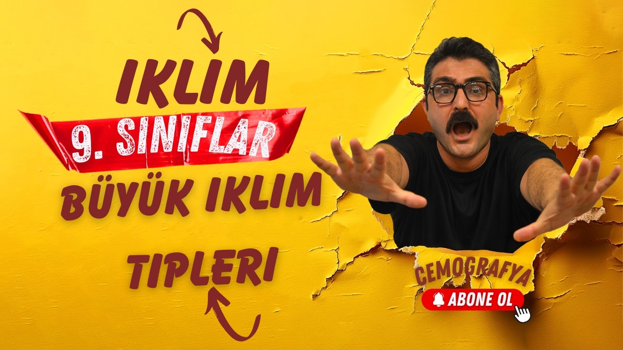 Büyük İklim Tipleri Tekrarı | TYT – AYT – AGS’nin En Kritik Konusu! - CANLI 21:20