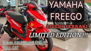 Full Review Yamaha Freego S Livery Custom FERRARI - Specification Fitur LENGKAP