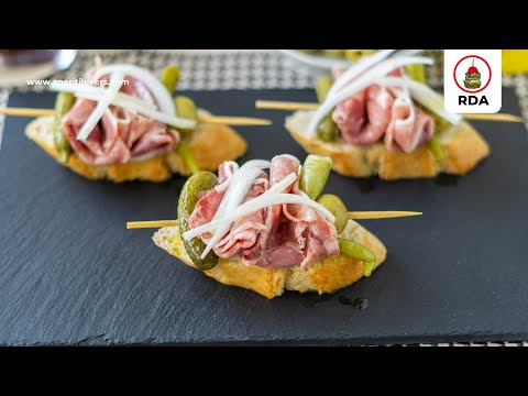 BOAR'S HEAD PINTXO - A unique Basque appetizer! #95