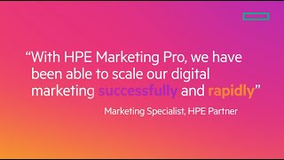 HPE Marketing Pro Video - umbrella 2