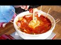 【とろ〜り】具だくさん！チーズトマト串鍋の作り方 ~ Tomato skewer【料理レシピはParty Kitchen