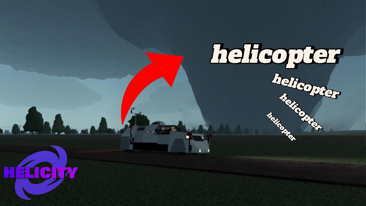 WE TRYED TO SURVIVE A STRONG TORNADO IN TIV1 in roblox helicity - YouTube