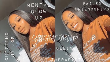 HONEST CHIT CHAT GRWM| EVERYDAY MAKEUP ROUTINE : LIFE UPDATE | 2019 RECAP | THERAPY | 2020 GOALS |