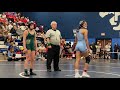 FL Girls State Wrestling Championship 100 lbs 2020