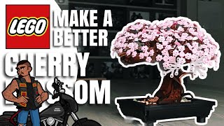 I hate these Frog Elements | How To Make a Better LEGO Bonsai/Cherry Blossom Tree | City Update