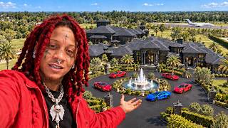Details Inside Trippie Redd's $100M Rap Empire... He Owns The Biggest All-Black Mansion In The World Update