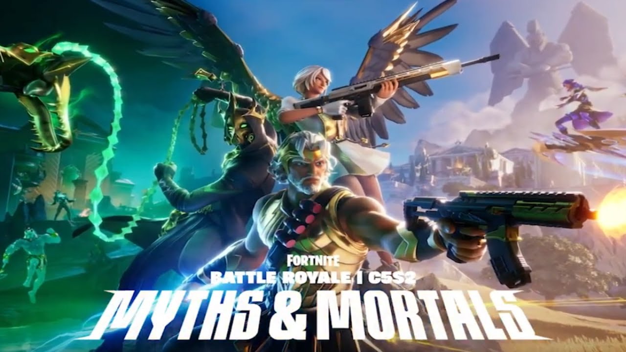 Myths mortals fortnite chapter 5 season 2 live with viewers