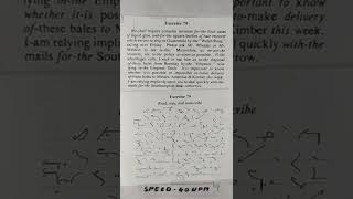 #DICTATION FROM PITMAN SHORTHAND BOOK. Exercise 79. (Speed 40).