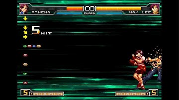 KOF 2002UM Athena Max Super Desperation Move