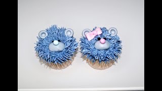 Cake decorating tutorials | how to make TEDDY BEAR CUPCAKES | Sugarella Sweets