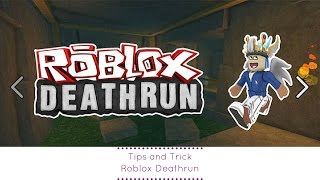 Tips And Tricks On Roblox Deathrun Youtube - roblox deathrun tricks