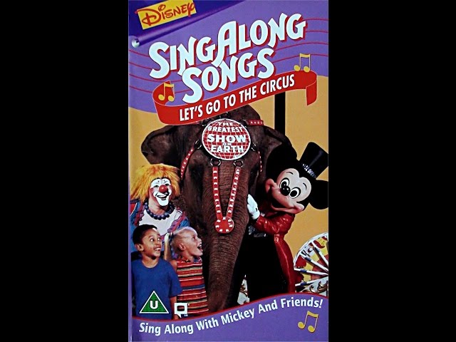 Digitized opening to Disney's SingAlong Songs: Let's Go to
