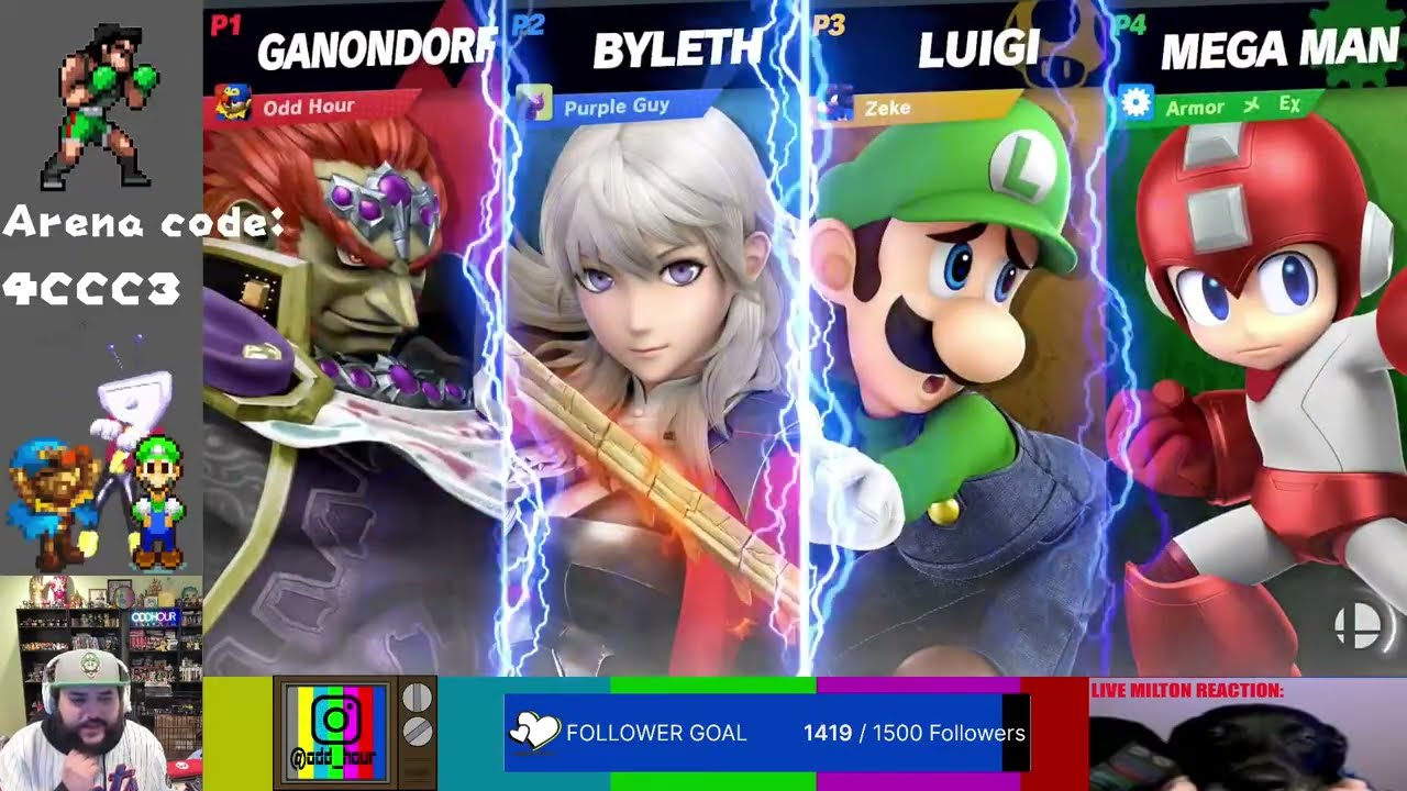 (LIVE) Weekly Smash Arena!