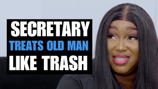 Secretary Treats Old Man Like Trash | Moci Studios