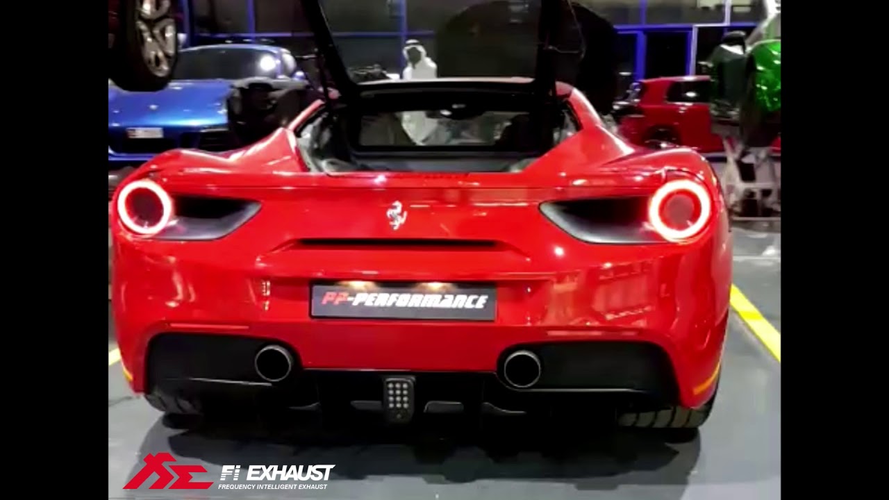 Ferrari 488 Gtb X Pp Performance X Fi Exhaust Now The Sound Is Piece Of Art