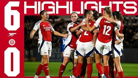 FOORD SCORES FOUR! | Arsenal vs Glasgow Rangers (6-0) | UWCL | Foord (4), Russo, Little