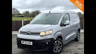 2020 Citroen Berlingo 1.5 BLUEHDI 1000 DRIVER M SWB