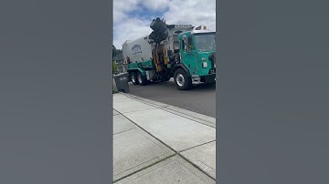 Labrie atomizer ￼on garbage #popular #garbagetruck #garbagecollection #truck #trashtrucks