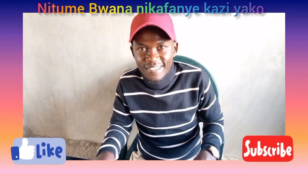 Nitume Bwana nikafanye kazi yako  learnpiano