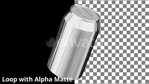 Floating Blank Can on Black | Motion Graphics - Envato elements