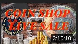 Live Sale from my local Silver and Gold Coin Shop