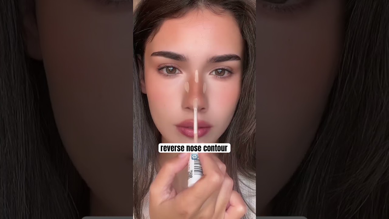 Watch REVERSE NOSE CONTOUR?😳🔃🔥 #contour #contouring #makeuphacks on YouTube Watch REVERSE NOSE CONTOUR?😳🔃🔥 #contour #contouring #makeuphacks on YouTube