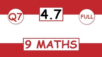 Struggling With Class 9 Math? Watch This Video for Question 7 | Exercise 4.7