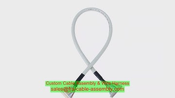 Dây lưới khai thác Nhà sản xuất Lvds Ribbon Cáp YP 11418B Các loại cáp LVDS khác nhau 0512i 80Pin Fo