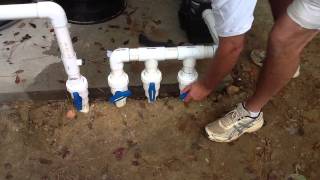 Ultimate pools is a virginia pool builder serving richmond, rockville
and surrounding areas demonstrates how to set the valves for your
manual or automatic p...