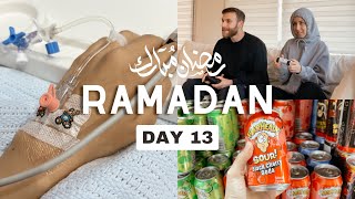 She had SURGERY! 😕 Ramadan DAY 13 🌙🕌