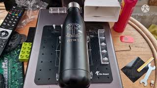Stainless steel water bottle engraved on the em-smart one 20w raycus fiber laser
Stainless steel water bottle engraved on the em-smart one 20w raycus fiber laser
3plasers have kindly offered a discount to viewers of my videos
Either click this link https://3plasers.com?discount=Richard
Or visit 3plasers.com and enter the discount code Richard at the checkout Stainless steel water bottle engraved on the em-smart one 20w raycus fiber laser