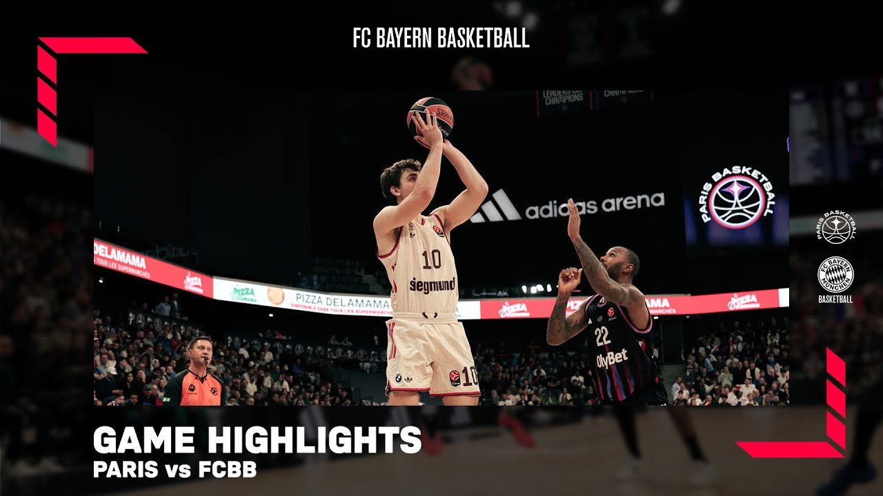 FC Bayern München Highlights | Paris - FCBB 82:86 | EL 25/26
