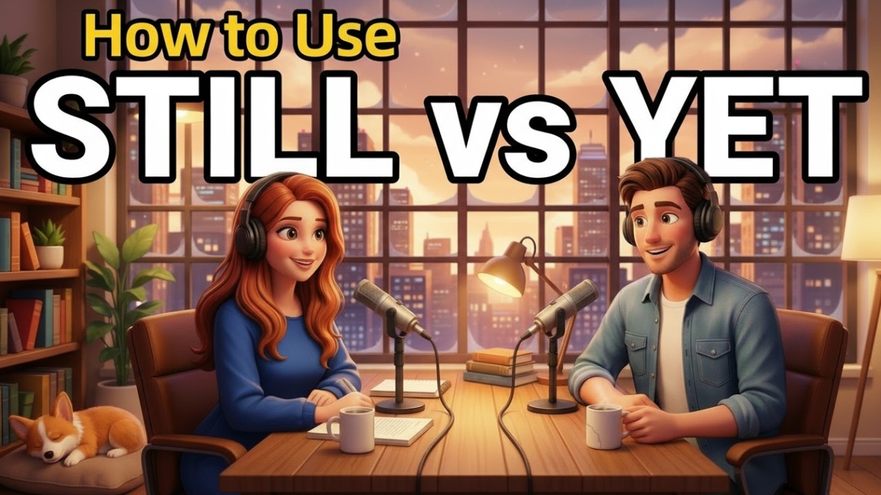 How to Use STILL and YET in Everyday English | Daily English Conversations | English Podcast
