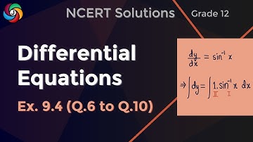 Differential Equations Class 12 | NCERT Maths Solutions | Ex. 9.4 Part 2 | CBSE 12th