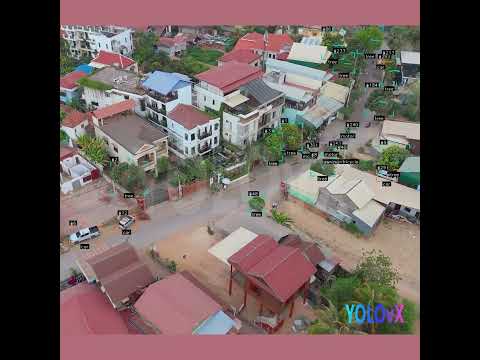 Drones with Multi-object Detection, Tracking and Tracing - YOLOvX 🌍