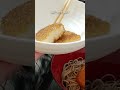 コロッケ蕎麦と焼きおにぎり🍙 #今日の晩ごはん