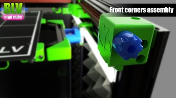 BLV mgn Cube - Front belt tensioner assembly