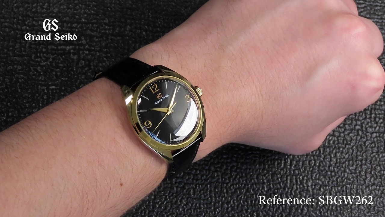 SBGW262 Grand Seiko Elegance Collection Urushi Dial Model - YouTube