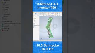 3MC - Inventor #001 - 10.3 Schnecke - Drill Bit