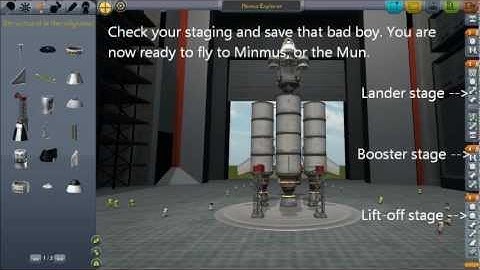 Mission To Minmus Part 1: Building the Rocket