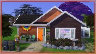 Sims 4 PRIDE DECORATED HOUSE Speed Builds // no CC