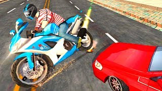 Bike Racing Games - Extreme Highway Traffic Bike - Gameplay Android free games screenshot 4