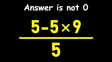 This Simple Math Mistake Fools Everyone!