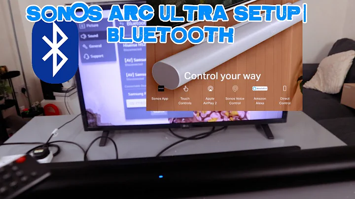 How To Connect Sonos ARC ULTRA Soundbar To TV Via Bluetooth