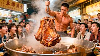 【完整版】在广东顺德，这家大排档凌晨4点开门，100人抢板凳，只为14元一份不加水的排骨！ screenshot 1